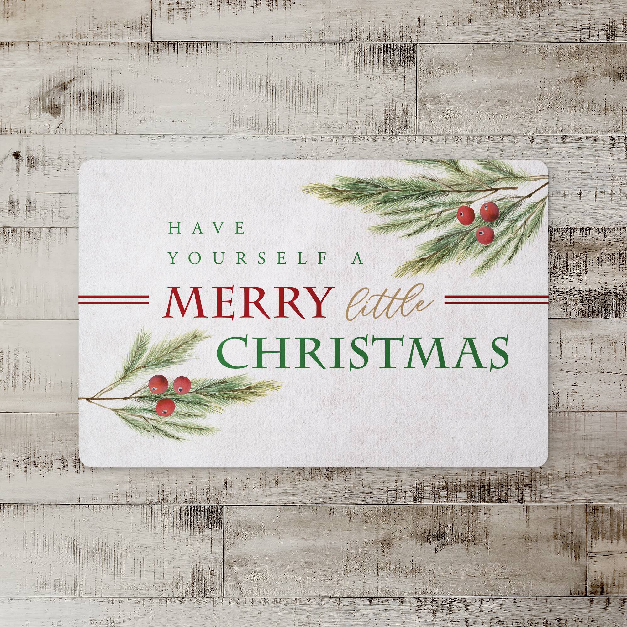 Have a Merry Little Christmas Floor Mat